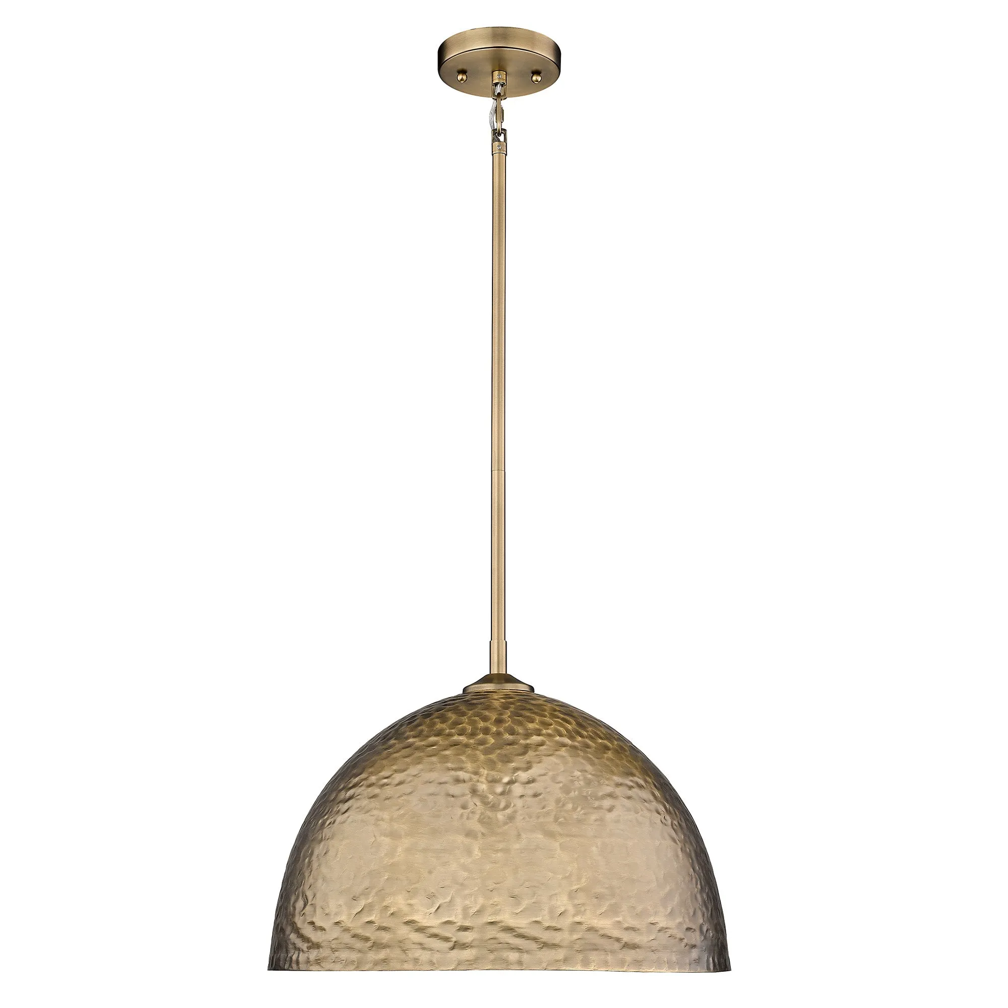 Shepard Large Pendant in Modern Brass