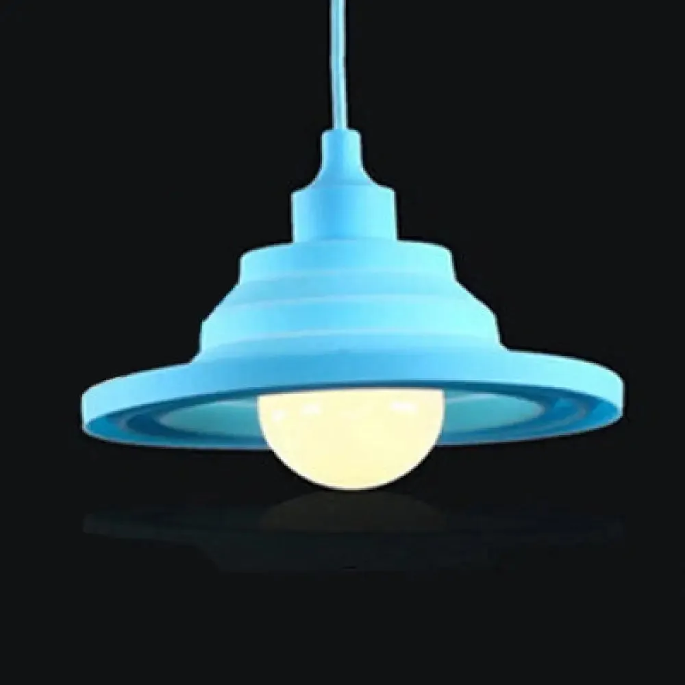 Silica Gel Babel Pendant Light – Modern & Foldable Hanging Lamp in Multi Colors