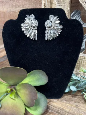 Silver Wing Earrings