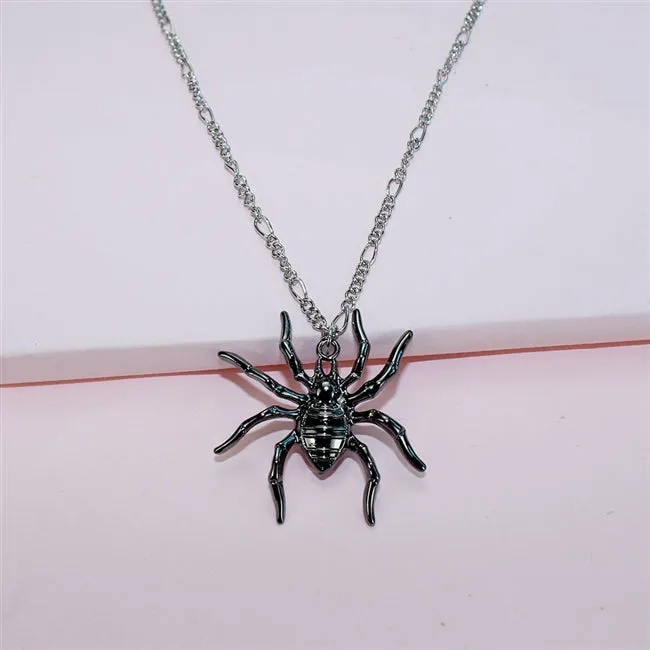 Spider Pendant Necklace