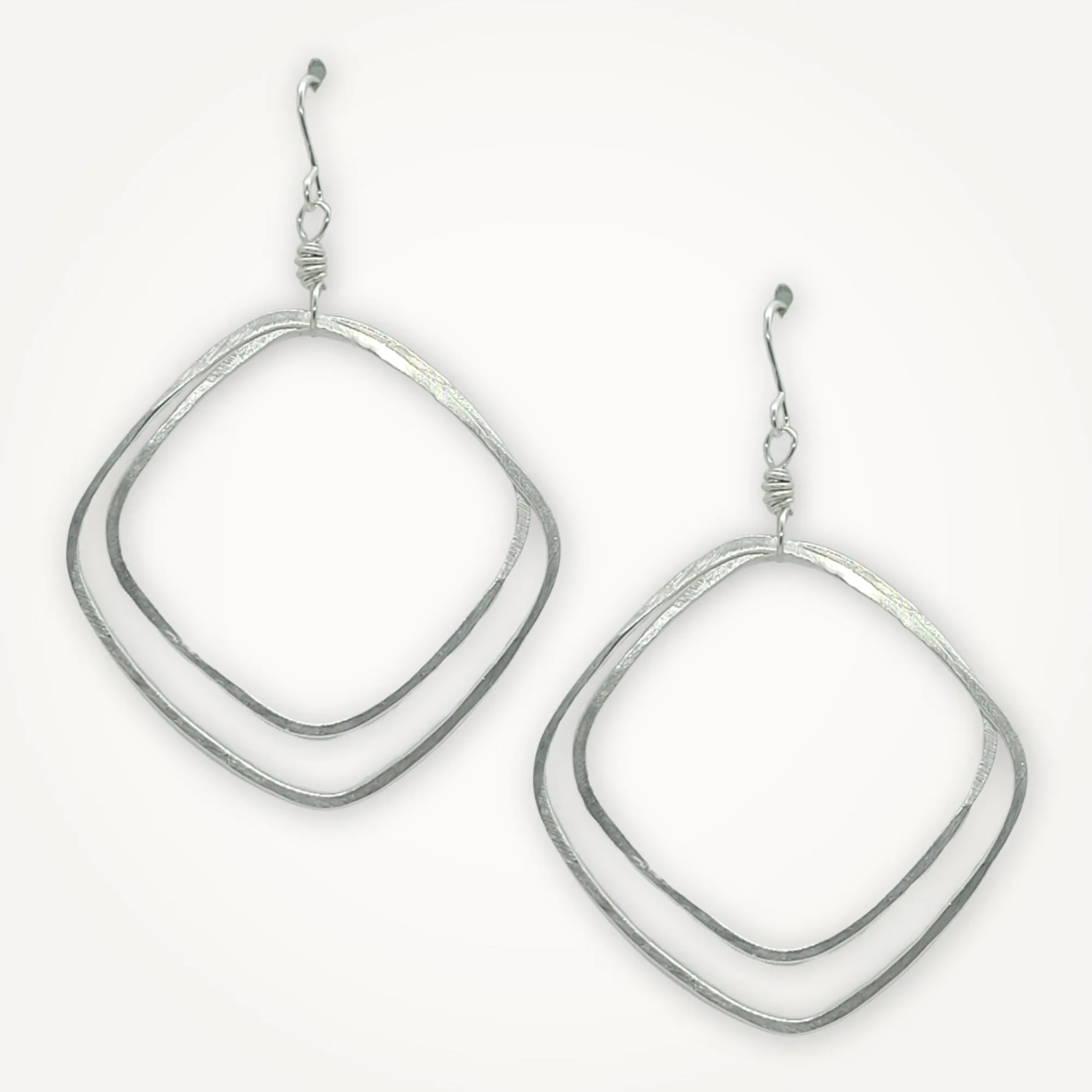 Sterling Silver Apogee Hoop Earrings