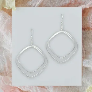 Sterling Silver Apogee Hoop Earrings