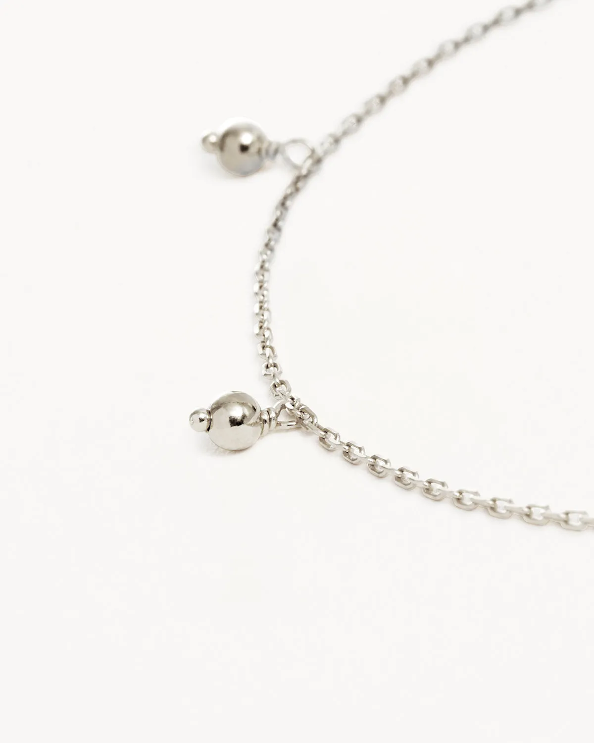 Sterling Silver Blessing Anklet