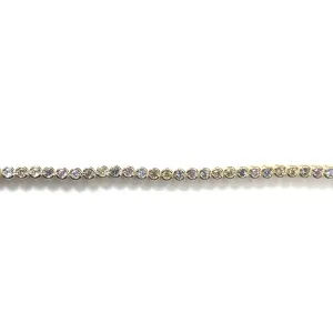 Tennis Bracelet With Soft Rainbow CZ Stones