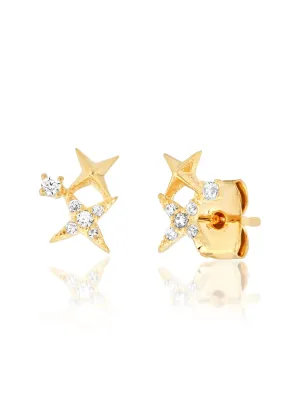 Twinkle Stars Stud Earring