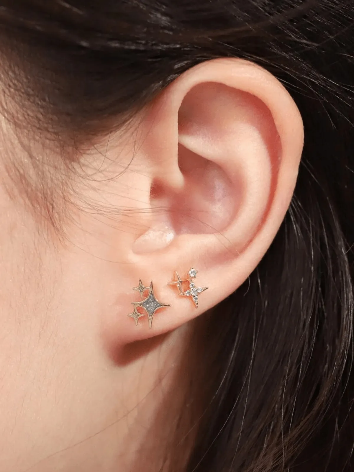 Twinkle Stars Stud Earring