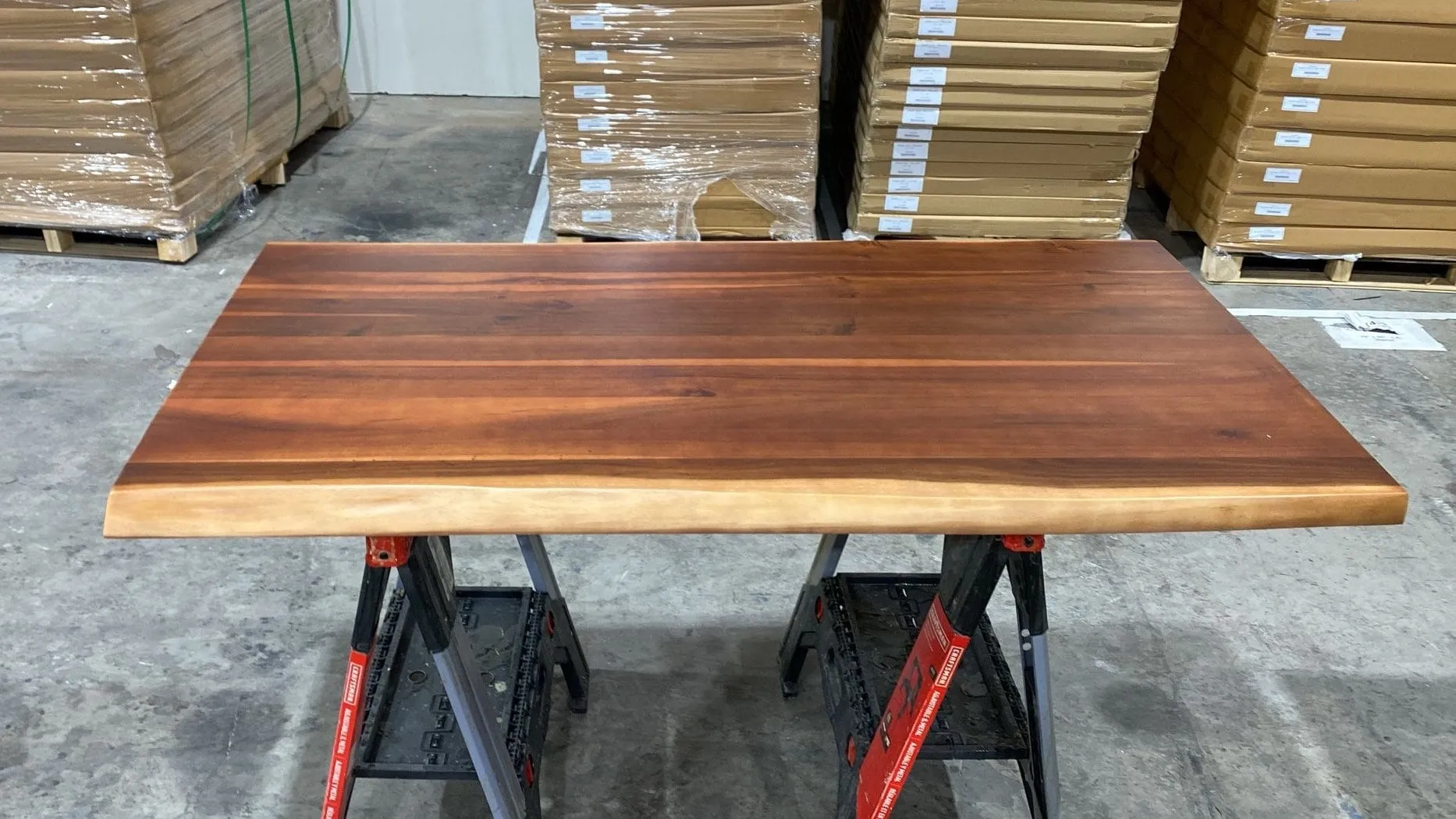 Walnut Live Edge Dining Table