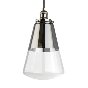 Waveform 10 In. Pendant Light Nickel Finish