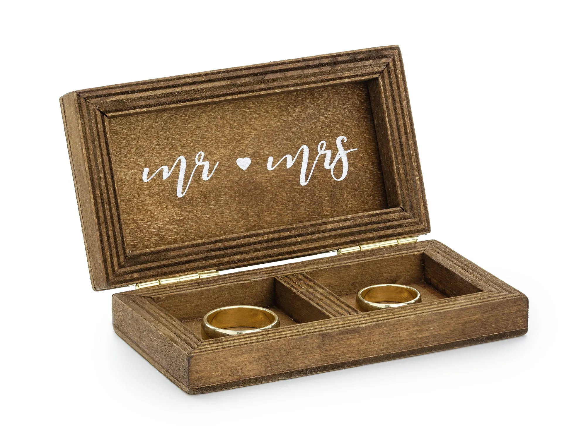 Wooden Wedding Ring Box